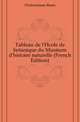 Tableau de l'Ecole de botanique du Museum d'histoire naturelle (French Edition), Desfontaines Rene 