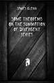 Some Theorems On the Summation of Divergent Series, James Glenn 