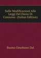 Sulle Modificazioni Alle Leggi Del Dazio Di Consumo ... (Italian Edition), Buono Omobono Dal 