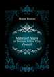 Address of ... Mayor of Boston, to the City Council, Mayor Boston 