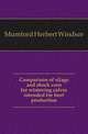 Comparison of silage and shock corn for wintering calves intended for beef production, Mumford Herbert Windsor 