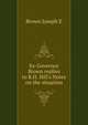 Ex-Governor Brown replies to B.H. Hill's Notes on the "situation", Joseph E. Brown 