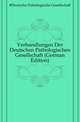 Verhandlungen Der Deutschen Pathologischen Gesellschaft (German Edition), #Deutsche Pathologische Gesellschaft 