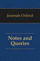 Notes and Queries, Journals Oxford 