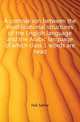 A comparison between the modificational structures of the English language and the Arabic language of which class 1 words are head, Faik Sahira 