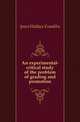 An experimental-critical study of the problem of grading and promotion, Jones Wallace Franklin 