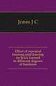 Effect of repeated freezing and thawing on brick burned to different degrees of hardness, Jones J C 