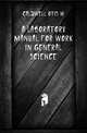 A laboratory manual for work in general science, Caldwell Otis W 