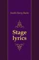 Stage lyrics, Smith Harry Bache 