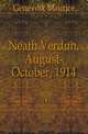 Neath Verdun, August-October, 1914, Genevoix Maurice 
