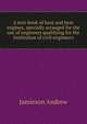 A text-book of heat and heat engines, specially arranged for the use of engineers qualifying for the Institution of civil engineers .., Jamieson Andrew 