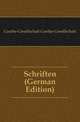Schriften (German Edition), Goethe-Gesellschaft Goethe-Gesellschaft 
