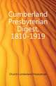Cumberland Presbyterian Digest, 1810-1919, Church Cumberland Presbyterian 