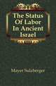 The Status Of Labor In Ancient Israel, Mayer Sulzberger 