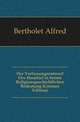 Der Verfassungsentwurf Des Hesekiel in Seiner Religionsgeschichtlichen Bedeutung (German Edition), Bertholet Alfred 