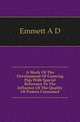 A Study Of The Development Of Growing Pigs With Special Reference To The Influence Of The Quality Of Protein Consumed, Emmett A D 