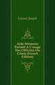 Aide-Memoire Portatif A L'usage Des Officiers Du Genie (French Edition), Laisne Joseph 