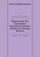 Repertorium Der Gesammten Deutschen Literatur, Volume 23 (German Edition), Gersdorf Ernst Gotthelf 