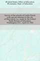 Survey of the schools of Caddo Parish with special reference to the city of Shreveport, La., made by the United States Bureau of Education, Washington, D.C., April 12, 1922, #United States. Office of Education 