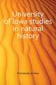 University of Iowa studies in natural history, #University of Iowa 