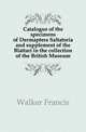 Catalogue of the specimens of Dermaptera Saltatoria and supplement of the Blattari in the collection of the British Museum., Walker Francis 
