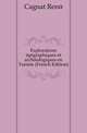 Explorations epigraphiques et archeologiques en Tunisie (French Edition), Cagnat Rene 