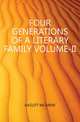 FOUR GENERATIONS OF A LITERARY FAMILY VOLUME-II, HAZLITT WCAREW 