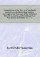 Inauguration of the Rev. A. B. Van Zandt ... as professor of didactic and polemic theology in the Seminary of the Reformed Church in America, at New Brunswick, New Jersey, September 24, 1872, Elemendorf Joachim 