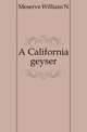 A California geyser, William N. Meserve 