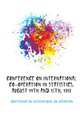 Conference on international co-operation in statistics, August 14th and 15th, 1919, #Conference on International Co-operation 