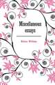 Miscellaneous essays, Kirkus William 