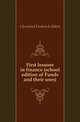 First lessons in finance (school edition of Funds and their uses), Cleveland, Frederick Albert, 1865-1946 