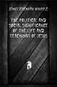 The political and social significance of the life and teachings of Jesus, Jenks Jeremiah Whipple 