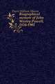 Biographical memoir of John Wesley Powell, 1834-1902, Davis William Morris 