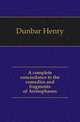 A complete concordance to the comedies and fragments of Aristophanes, Dunbar Henry 