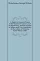A digest of reported cases in the Supreme Court, Court of Insolvency, and the Courts of Mines and Vice-Admiralty of the colony of Victoria, from 1861 to 1885, Waterhouse George Wilson 