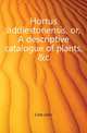 Hortus addlestonensis, or, A descriptive catalogue of plants, &c., Cree John 