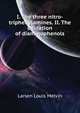 I. The three nitro-triphenylamines. II. The oxidation of diaminophenols .., Larsen Louis Melvin 