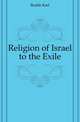 Religion of Israel to the Exile, Budde Karl 