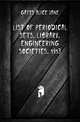 List of periodical sets, library, Engineering Societies. 1913, Gates Alice Jane 