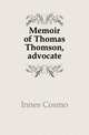 Memoir of Thomas Thomson, advocate, Innes Cosmo 