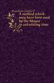 A method which may have been used by the Mayas in calculating time, Bowditch Charles P. 