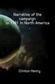 Narrative of the campaign in 1781 in North America, Clinton Henry 