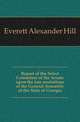 Report of the Select Committee of the Senate upon the late resolutions of the General Assembly of the State of Georgia, Everett Alexander Hill 