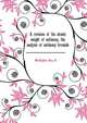 A revision of the atomic weight of antimony, the analysis of antimony bromide .., Roy K. McAlpine 