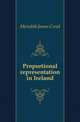 Proportional representation in Ireland, Meredith James Creed 
