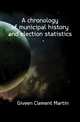 A chronology of municipal history and election statistics, Giveen Clement Martin 
