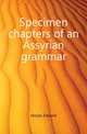 Specimen chapters of an Assyrian grammar, Hincks Edward 