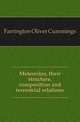 Meteorites, their structure, composition and terrestrial relations, Farrington Oliver Cummings 