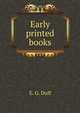 Early printed books, Duff E Gordon 